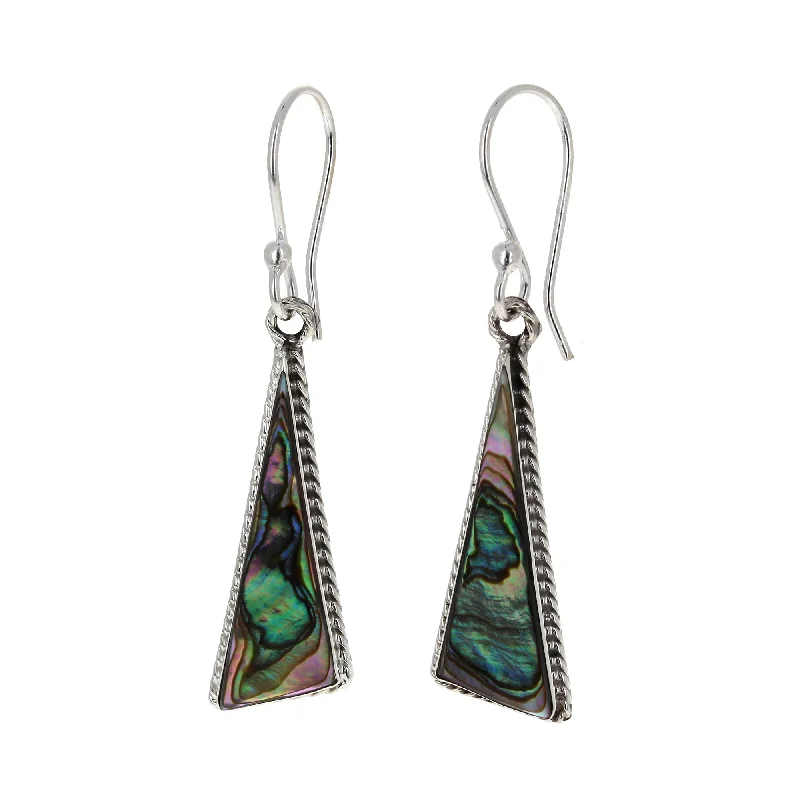 Vintage Abalone Earrings