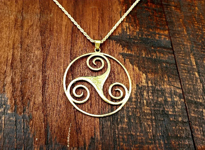 Celtic Triskelion Pendant