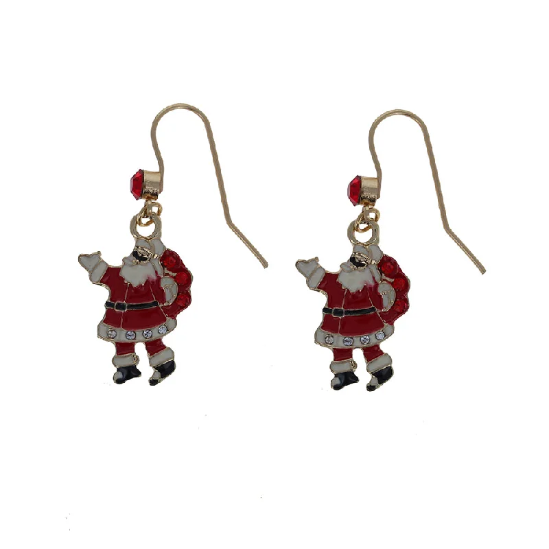 Christmas Santa Earrings