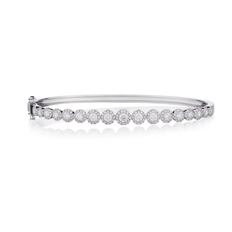 ROUND DIAMOND BANGLE