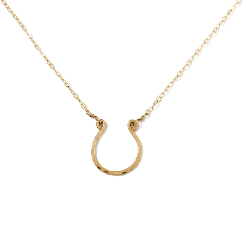 Good Luck Horseshoe Necklace