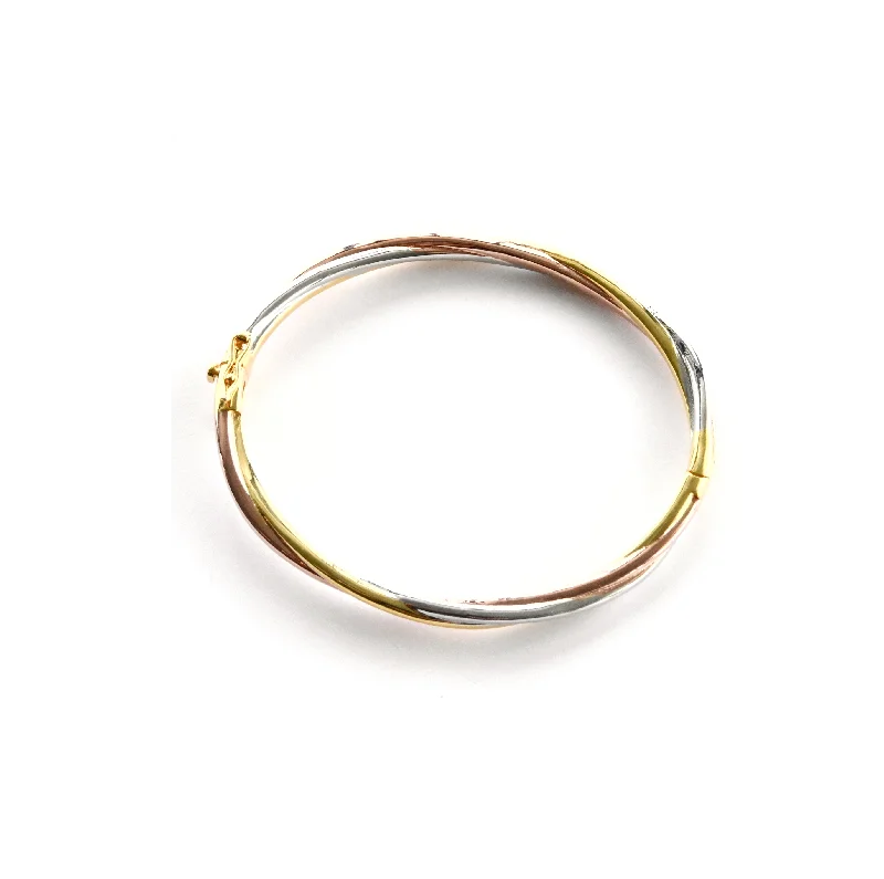 3Tone Collection - Trinity Bangle Ref :3CIRCB01