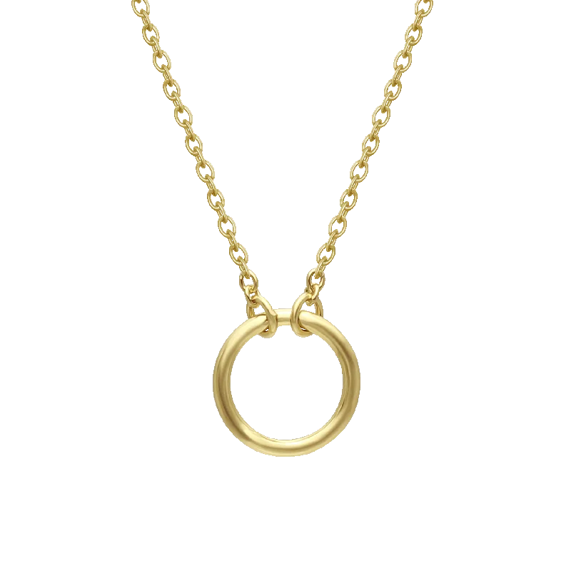 Minimal Circle Necklace