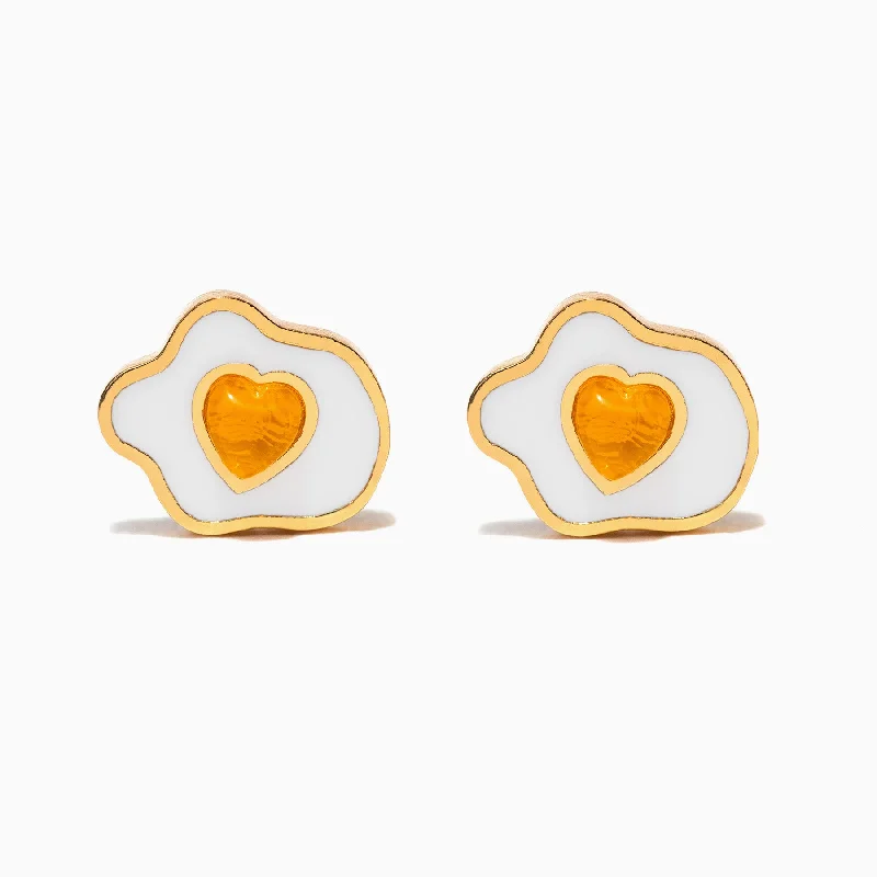 Sunny Side Up Studs