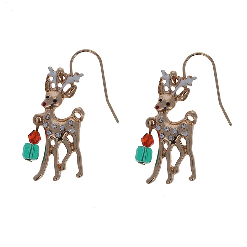 Christmas Reindeer Earrings