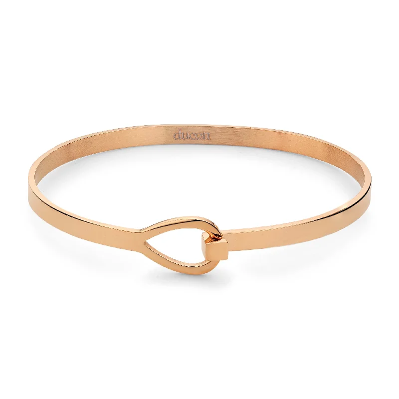 Bangle loop rosé gold