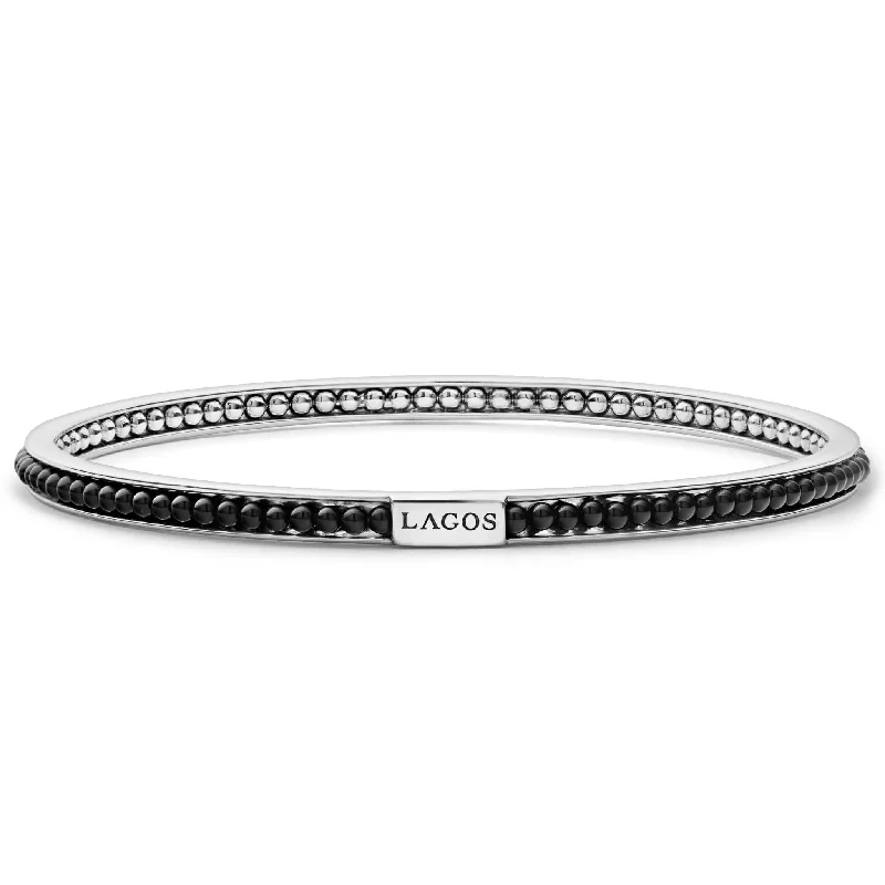 Caviar Icon Onyx Bangle