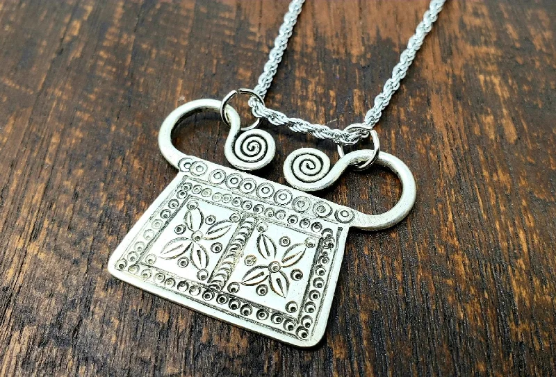 Hill Tribe Spirit Lock Necklace