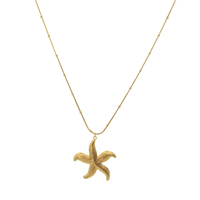 Curly Starfish Necklace