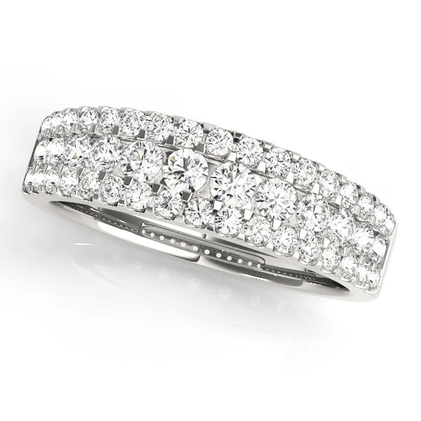 14K Ladies Prong Set Wedding Band