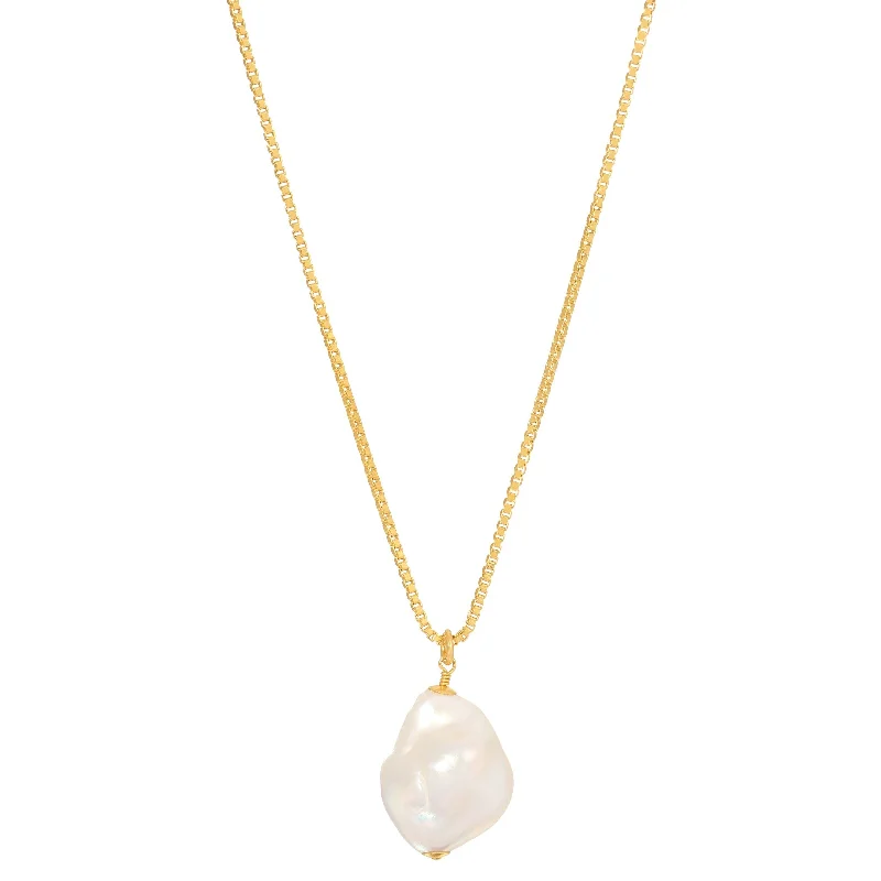 Riviera Pendant Pearl Necklace