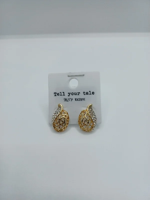 Gold Filigree Earrings