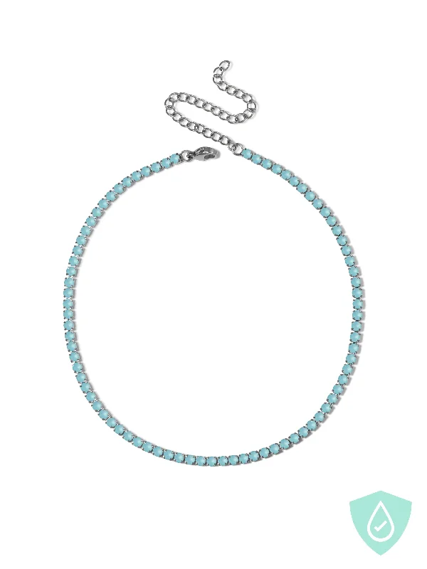 Aqua Tennis Choker