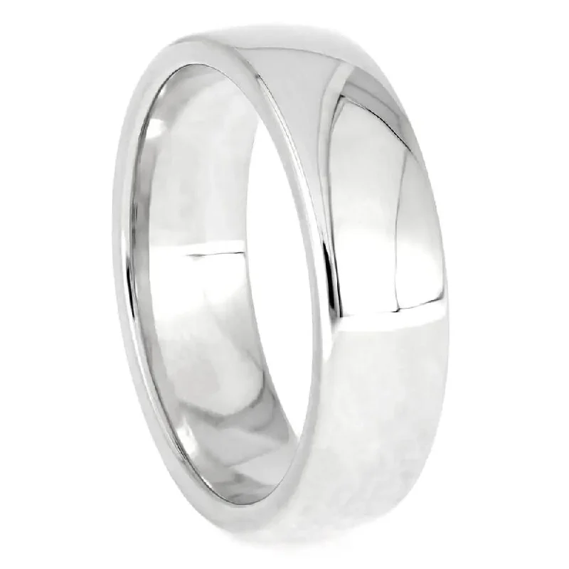 Round Sterling Silver Ring with Polished Finish