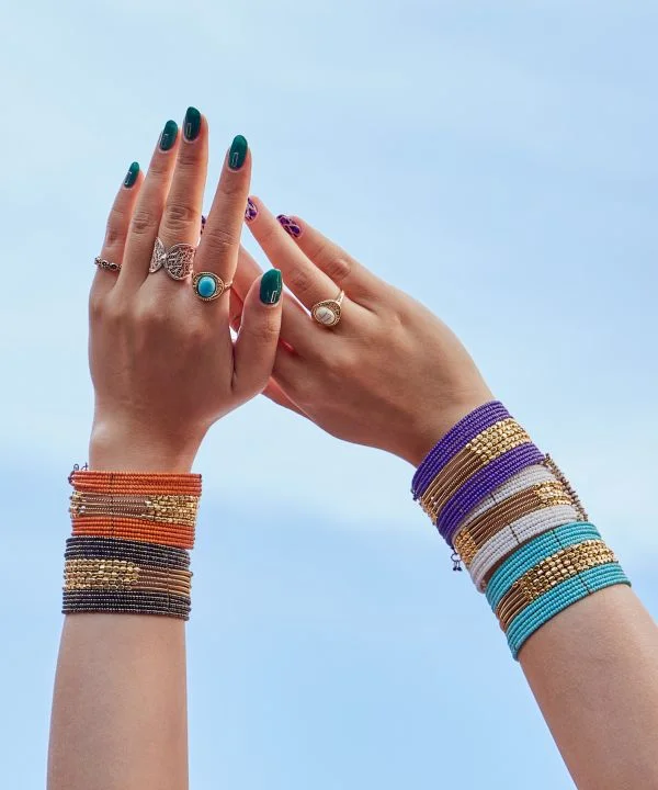 Delightful Beaded Bangle