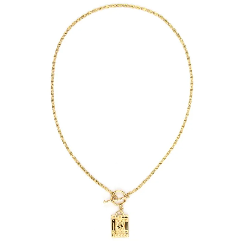 Gold Plated Damien Necklace