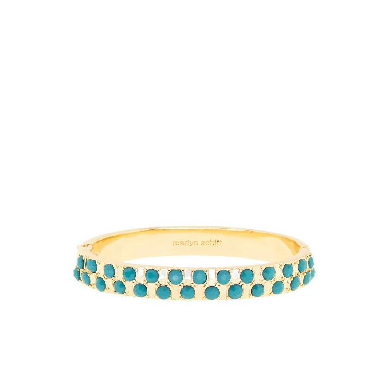 gold turquoise