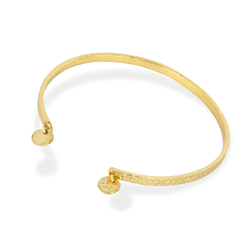 Mia Coin End Bangle