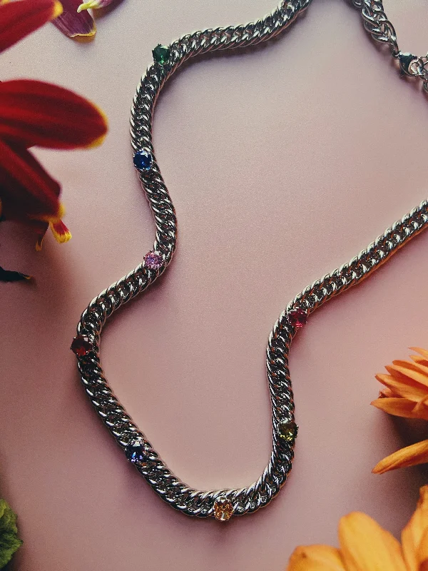 Sahara Necklace in Silver