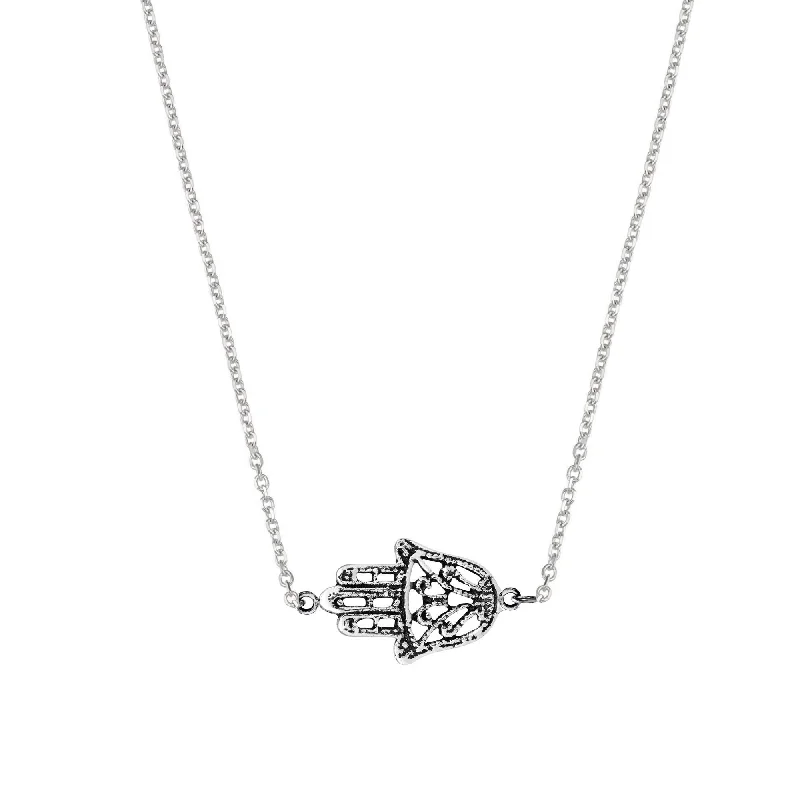 Hamsa Filigree Necklace