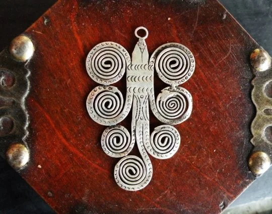 Hmong Eternity Pendant Necklace