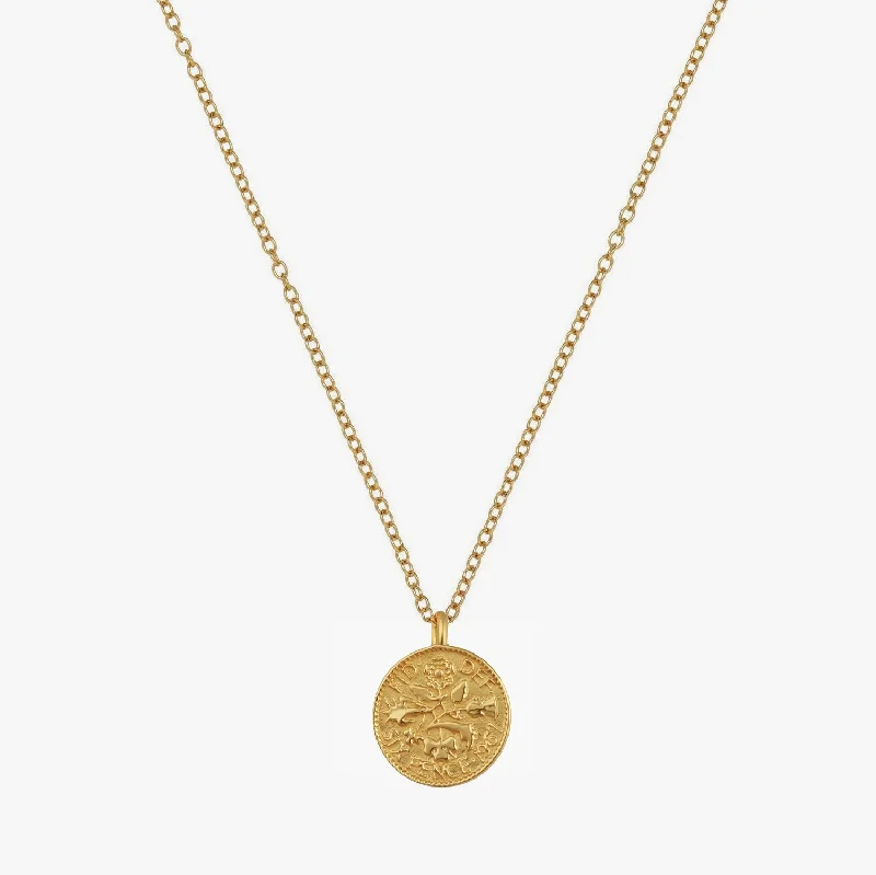 Medallion Coin Necklace