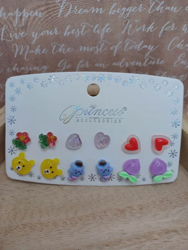 6 pair Earring Set - Set 3