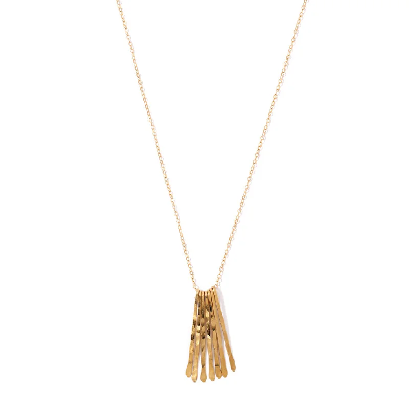 XL Different Strokes - Fringe Pendant