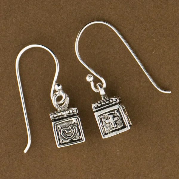 Prayer Box Earrings