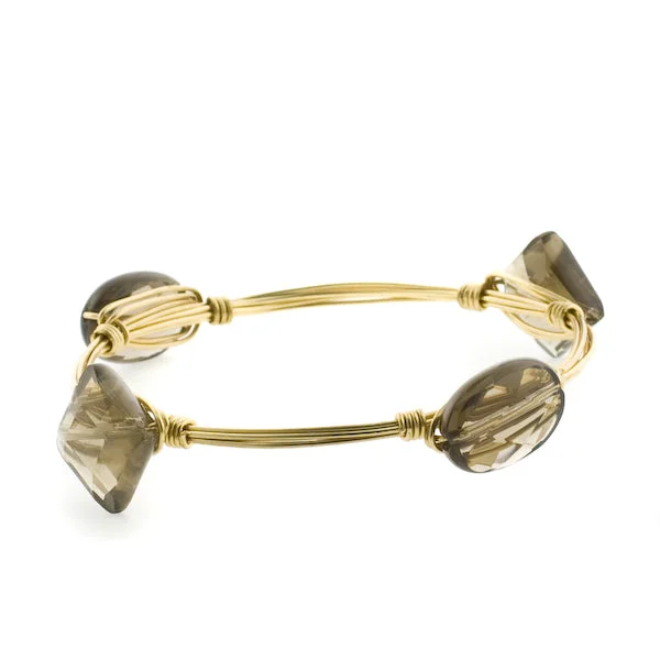 Gold Tone Wired Bangle