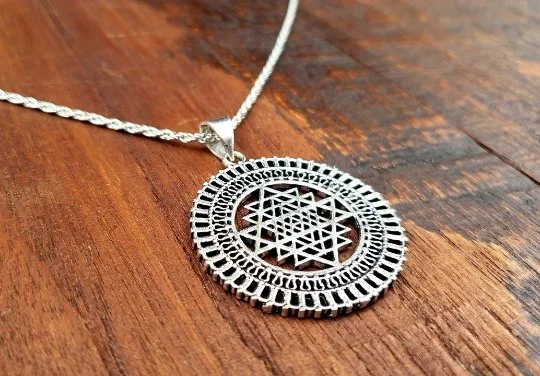 Sacred Sri Yantra Necklace