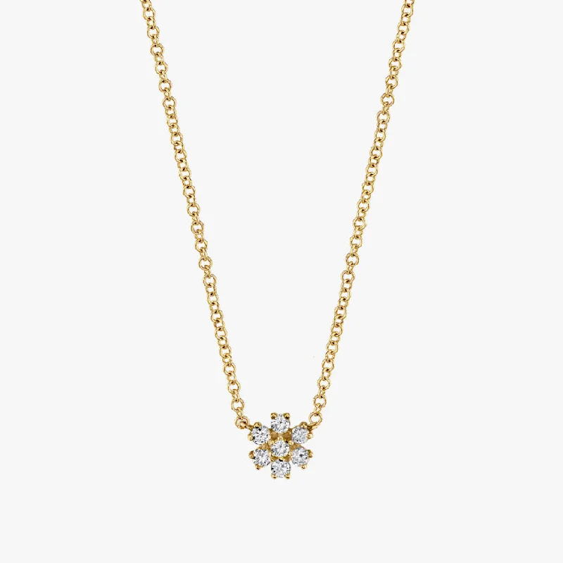 Sparkle Flower Necklace