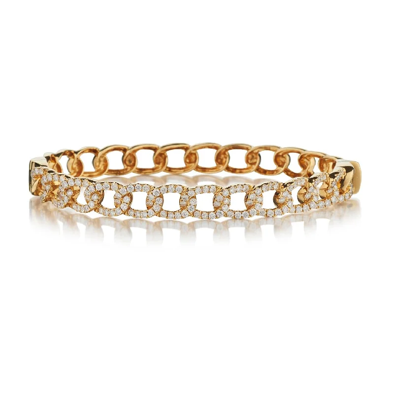 DIAMOND LINK BANGLE