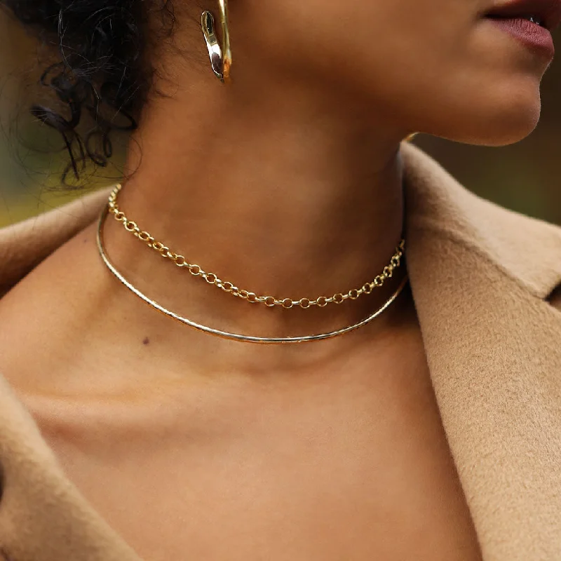 Large Rolo Choker