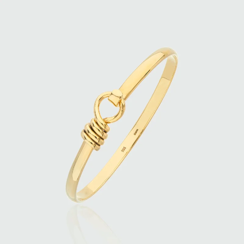 Bayswater Gold Vermeil Rope Bangle