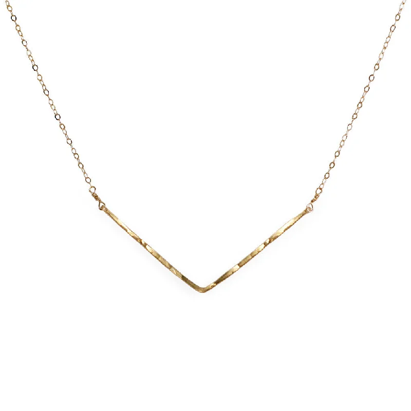 XL Wide V Necklace