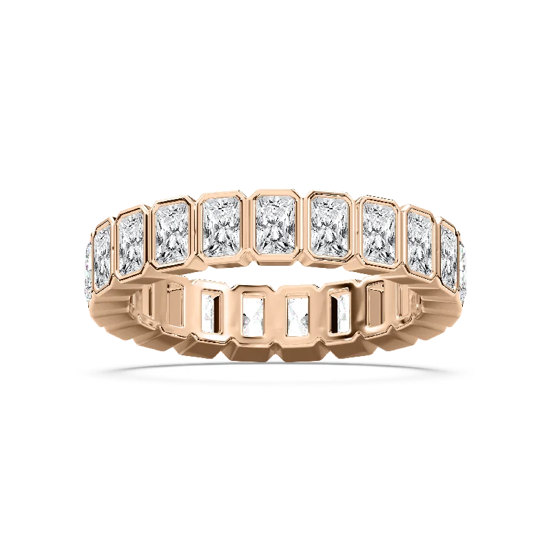 Radiant Cut Eternity Ring