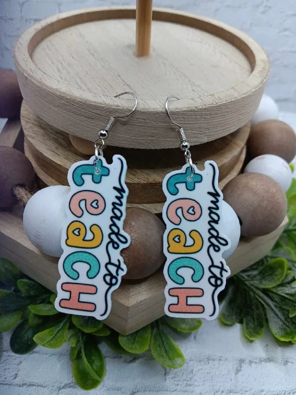 Made to Teach Earrings