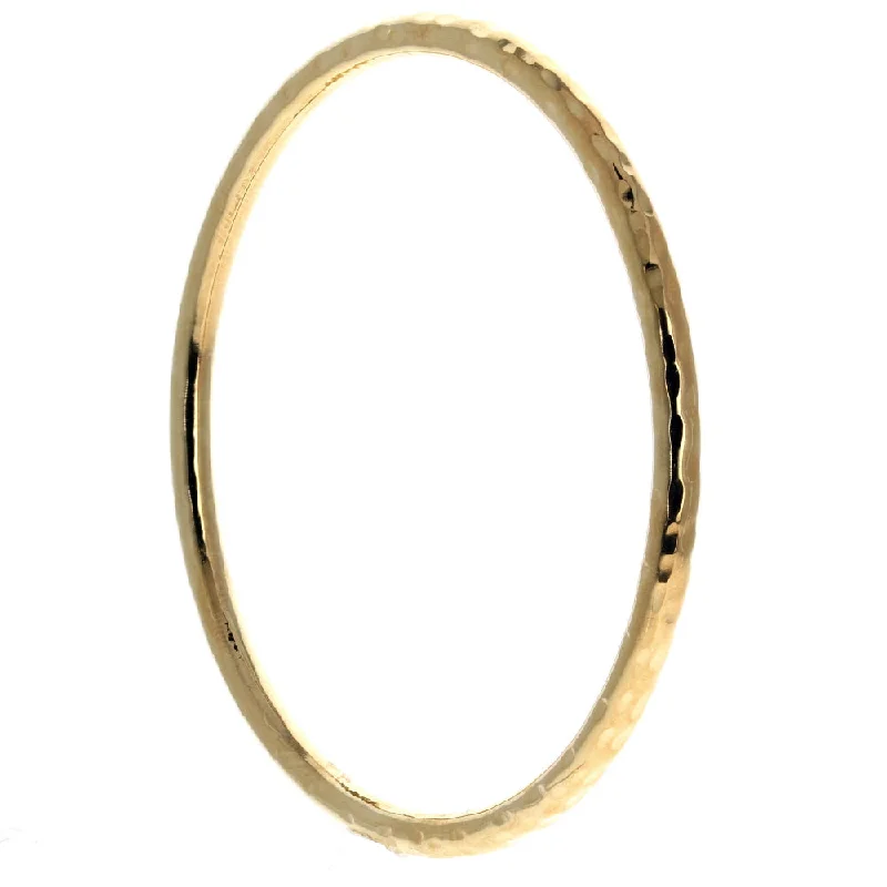 Gold 4mm Bangle